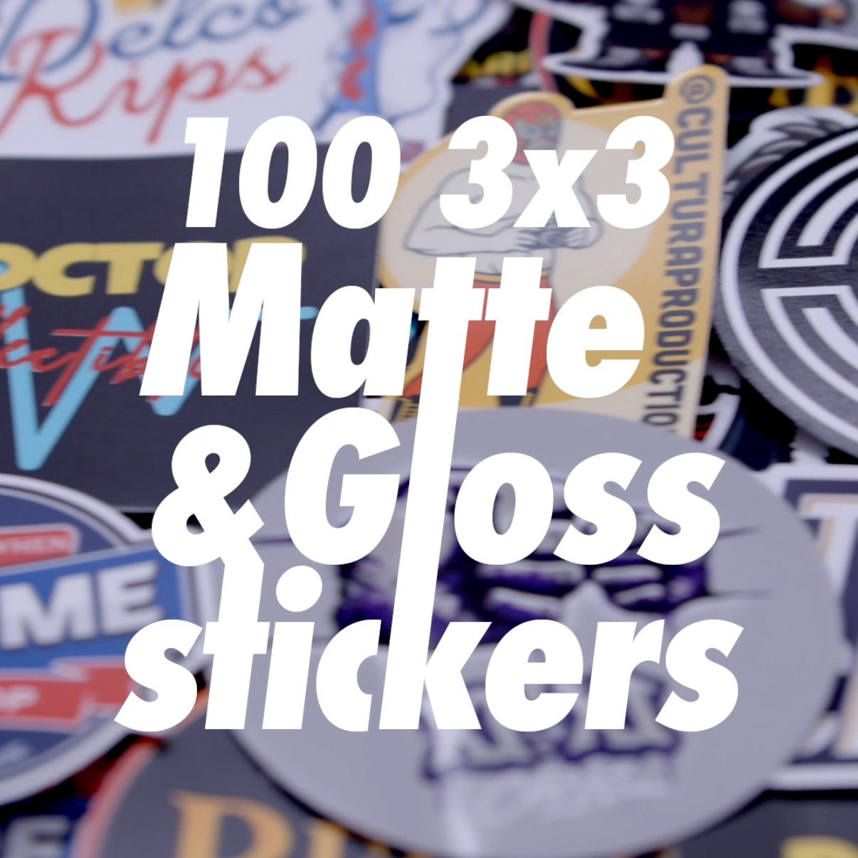 100 stickers for $40