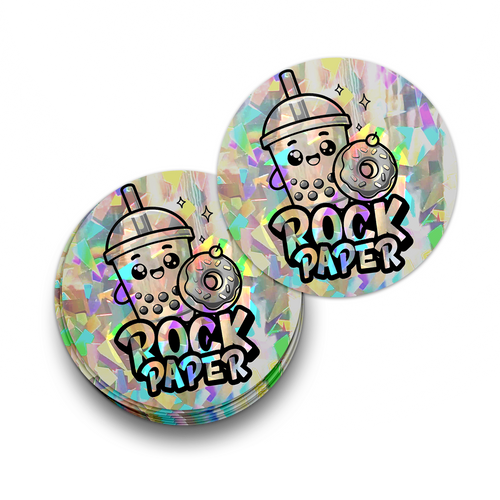 Cracked Ice Stickers