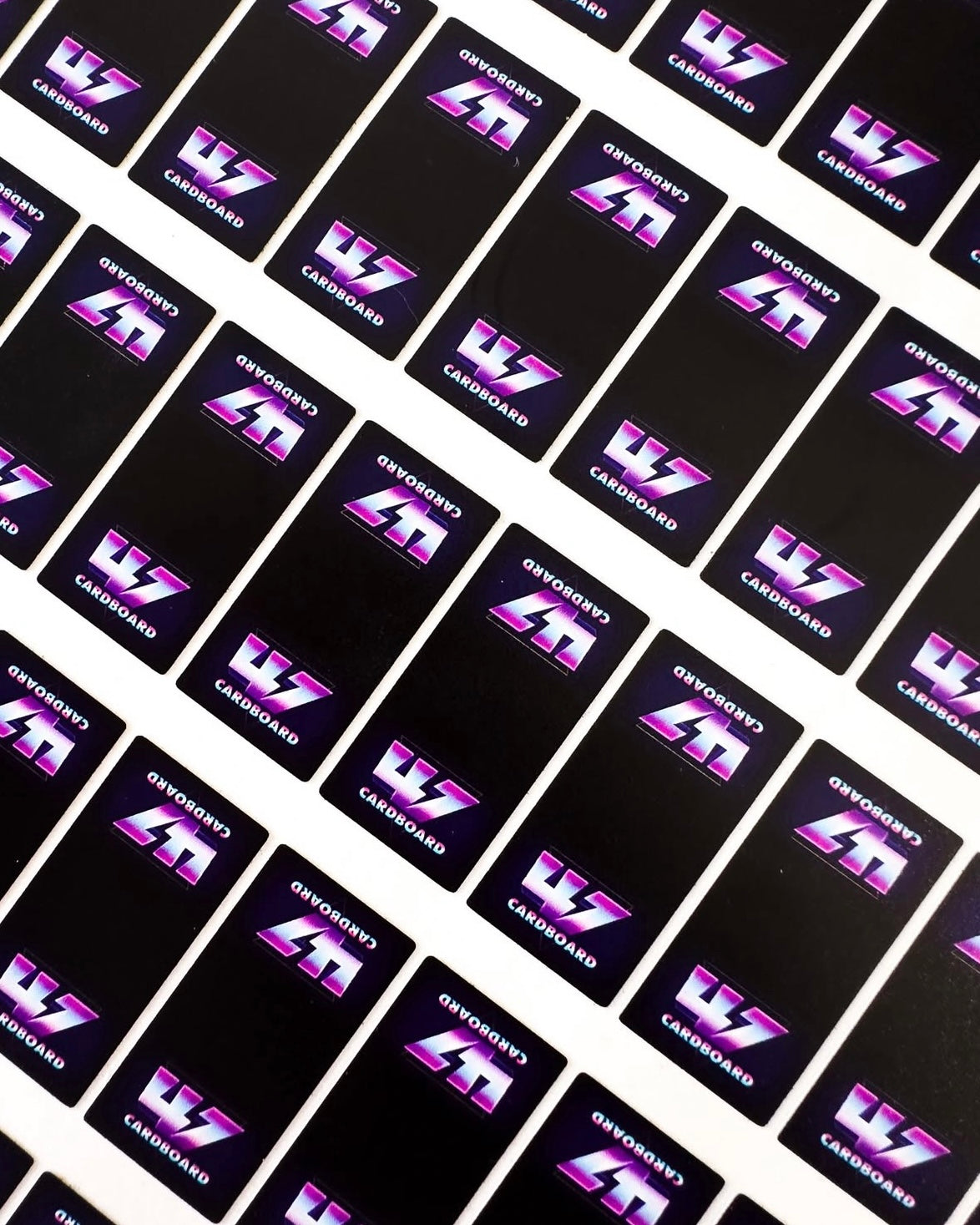 Custom Trading Card Labels - Large