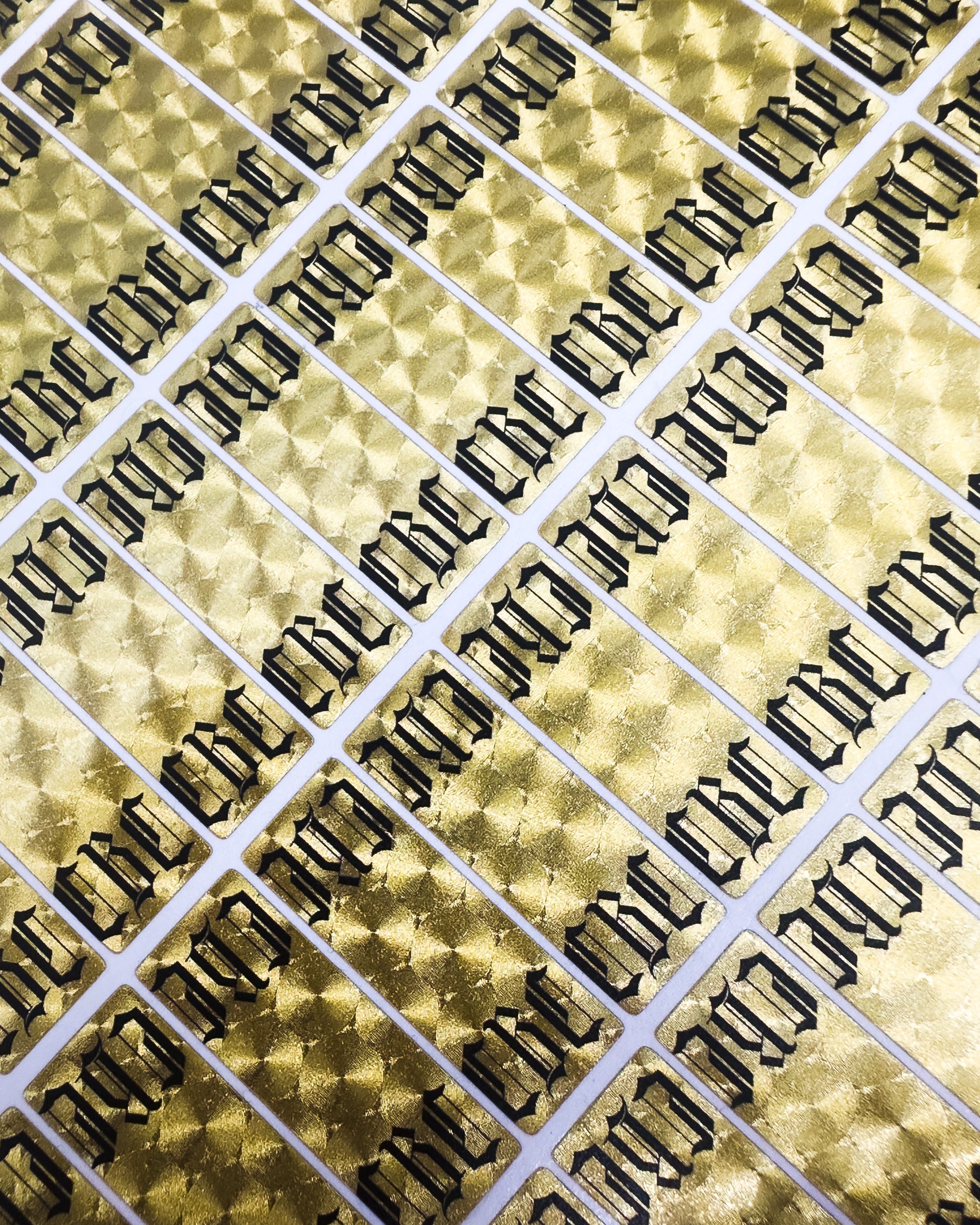 Custom Trading Card Labels - Large