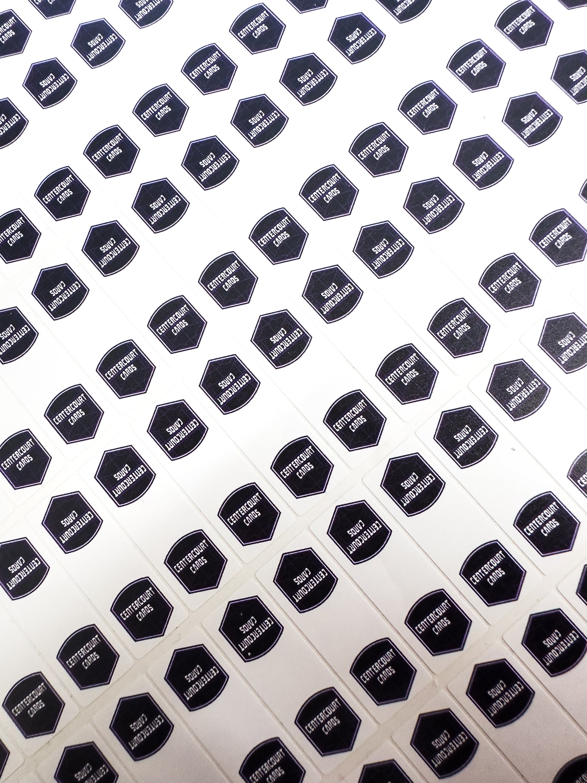 Custom Trading Card Labels - Large